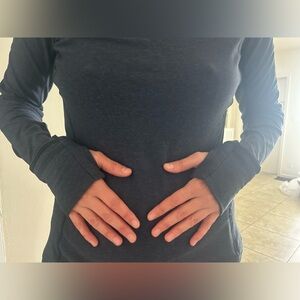 Lululemon Athletica Navy Long Sleeve Top